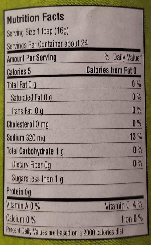 ALL PURPOSE SEASONING, 13.9 OZ, 1 BTL