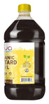 3 (101 Oz) Jiva Organics Organic Mustard Oil Liter Bottle Fl - Non-GMO, Premium, Cold Pressed