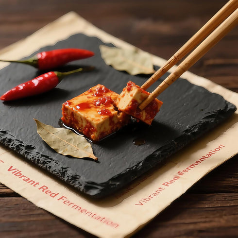 Noble Createaprototype 12 oz (340g) Fermented Tofu Cubes (Furu) - Savory Aged Bean Curd for Hot Pot, Stir-Fry & Noodles