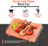 12x8x1.5, ZK Himalayan Salt Block with Steel Tray for Grilling- Cooking, Cutting, and Serving, Food Grade Rock Salt