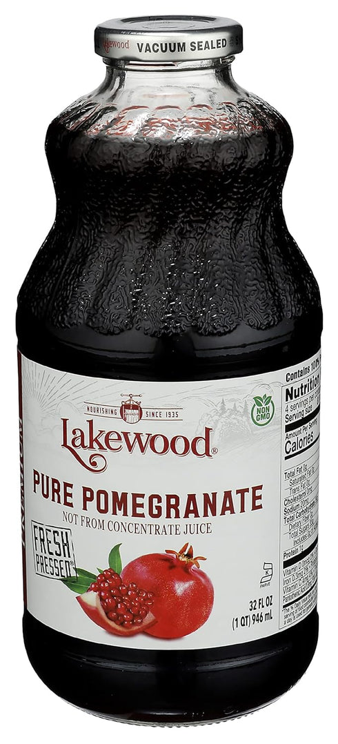 32 Oz Lakewood, Organic Pomegranate Juice, Fl
