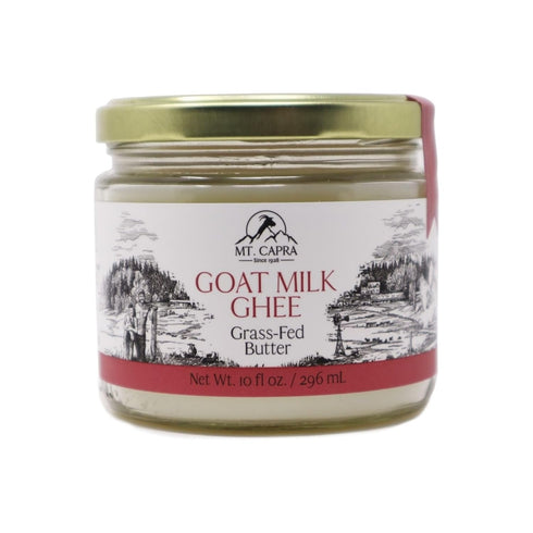 Mt. Capra Goat Milk Ghee | Grass-Fed Clarified Butter High in MCT