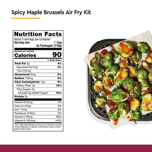 Taylor Farms 12 OZ Spicy Maple Brussels Sprouts