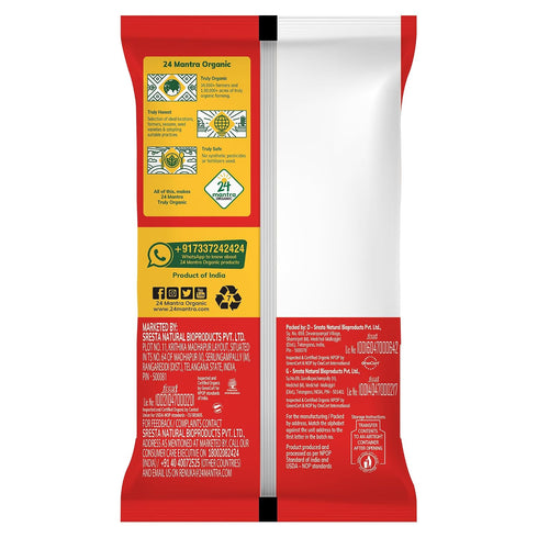 24 Mantra Organic (500 (Pack 1)) Corn Flour G