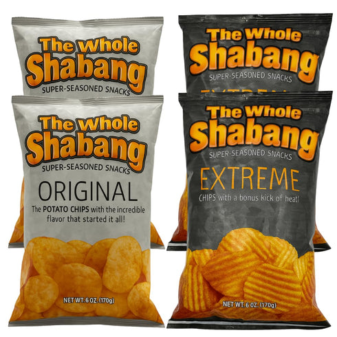 Generic The Whole Shabang Chips by Moon Lodge Bold Original and Extreme Flavors