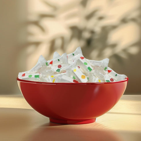 30 Count, 11-Ounce Pack Jujube Nougat Candy | | Classic Treat with Fruit Jelly Pieces | Individually Wrapped Chewy