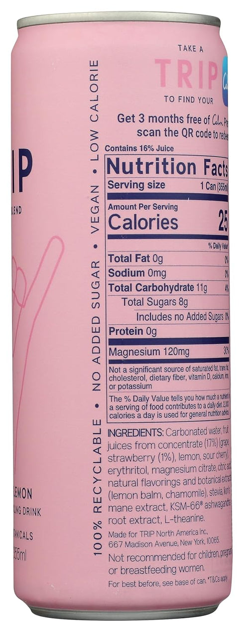 12 Trip Cherry Lemon Functional Water, FZ