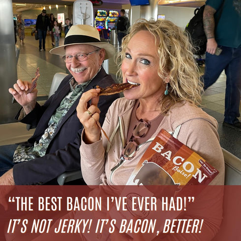 BACON Boise 80 6g Meaty, Juicy and Crispy Bacon. Perfectly Cooked, Ready-to-Eat. High-Protein, Keto-Friendly