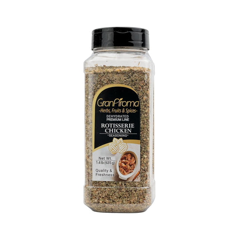 GranAroma Rotisserie Chicken Seasoning, Flavorful & Savory, Homestyle, Hints of Citrus (22.4