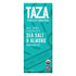 80% 2.5 (6 Count), Taza Chocolate Organic Amaze Bar Stone Ground, Sea Salt Almond, Ounce Vegan