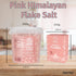 (8.8 oz) Falksalt - Pink Himalayan Salt Flakes, Handcrafted, Kosher, and All Natural Gourmet Finishing Salt
