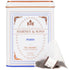 20 Harney & Sons Paris Flavored Black Tea Sachets | Fruity Vanilla & Caramel Blend with Hint of Lemony Bergamot