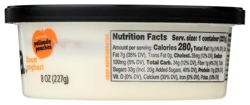 8 OZ NOOSA Peach Yoghurt