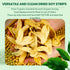 Chunks,500G (17.63oz) WAKIKI Dried Soy Strips,Soy Beans Strips Soy Chunks For Hot pot,Chinese Soybeans Strips Soy High