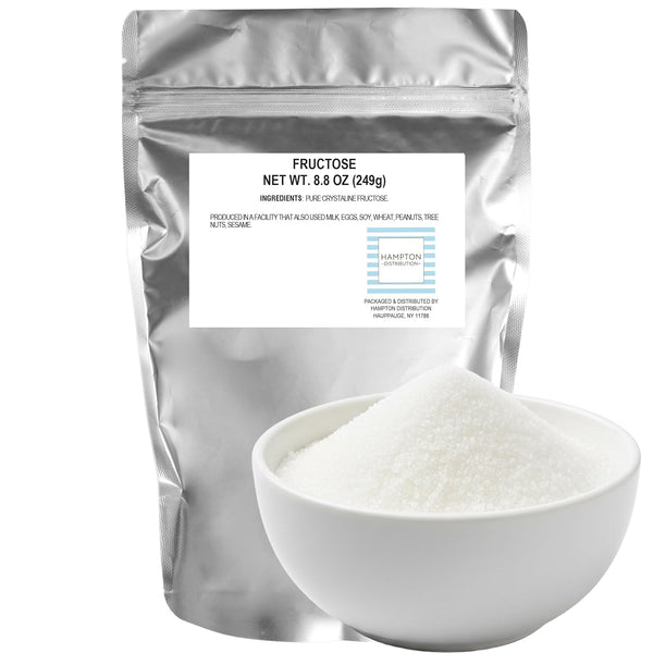 Fructose Sugar, 8.8 Ounce Resealable Bag, Hampton Distribution