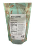 15-20 (1 LB) Organic Split Red Lentils - Quick Cooking Min - Dal Soups Curries Stews - Kosher Vegan Non-GMO
