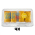 Carlotta's Bakery 2oz Pack 4 4 (16 Carlottas Bakery Mini Loaves | Cornbread Loaf of | Trays Total Loaves) |