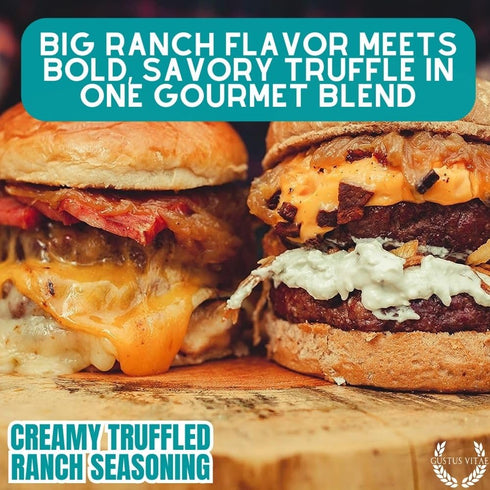 1.5 oz #602 Creamy Truffled Ranch Seasoning | All Natural | Non GMO | Gourmet Spice Mix | Artisanal Rub | | Small Batch