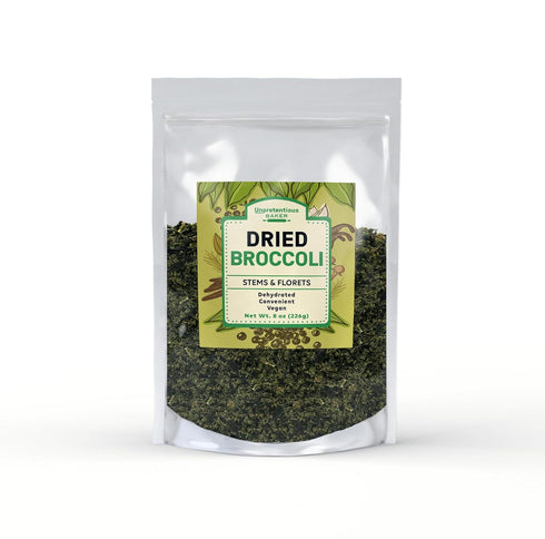 Unpretentious Dried Broccoli, 8 oz, Soups, Ready-to-Use, Sauces