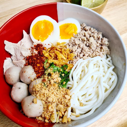 NIMNIM 35 Pack 3 Udon Egg White Noodle , No flour, Gluten Free, Weight loss, Kcal)