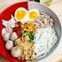 NIMNIM 35 Pack 3 Udon Egg White Noodle , No flour, Gluten Free, Weight loss, Kcal)