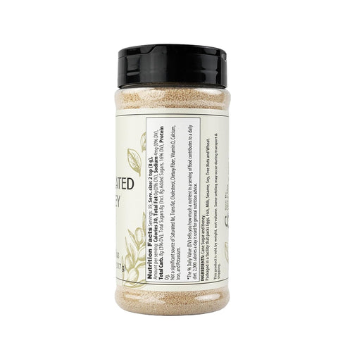 (11.2 Olive & Vine Granulated Honey, Sweet Flavor, For Baking & Beverages, Rich Tradition, Authentic Taste, For Global