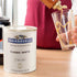 3.12 lb Ghirardelli Classic White Premium Frapp Mix, Can with Ghirardelli Stamped Barista Spoon