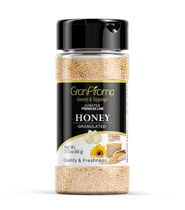 GranAroma Honey Granules, Sweet & Natural Flavor, Use in Baking, Tea, Smoothies