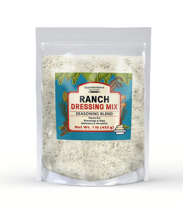 Unpretentious Ranch Dressing Mix, 1 lb, Powder Mix, Dips & Dressings, Seasoning Blend