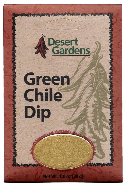 Desert Gardens Green Chile Dip Mix, Pack of 4