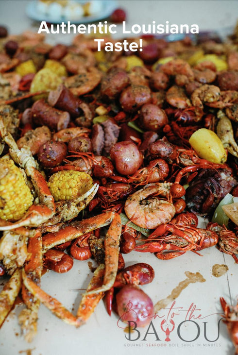 (8 oz) Been to the Bayou Original Cajun Seafood Boil Seasoning Mix Authentic Louisiana Spice Blend for Shrimp Crab