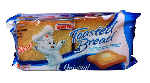 Bimbo Pan Tostado - Pan Blanco - Toasted Bread - 14 Slices