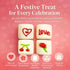 30 Count 3 Pack, 4.5 OZ 90 count Marshmallow Gift Soft & Fluffy Vanilla Marshmallows, Festive Holiday Treats,Gluten
