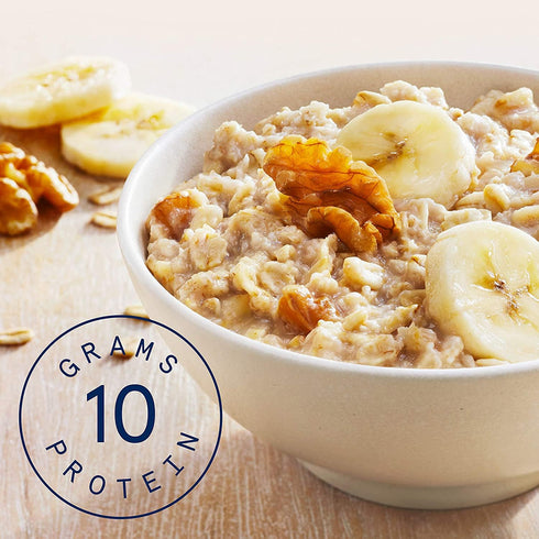 6 Count, 12.9oz (Pack 2) Quaker Instant Oatmeal Protein Banana Nut Flavor Box