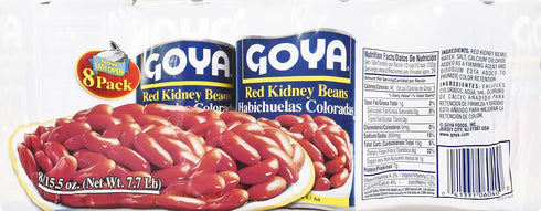 15.5 (Pack 16) Goya Foods Red Kidney Beans, Ounce