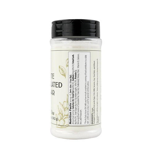 (12.8 Olive & Vine White Table Sugar, Sweet Flavor, For Baking & Beverages, Rich Tradition, Authentic Taste, For Global