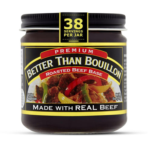Better Than Bouillon Premium Roasted Beef Base, Makes 38 Cups of Broth,
