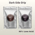 Pack, 3 oz Truecup Low Acid Coffee Sample Bold Roast and French Roast, each