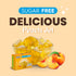 Simply Desserts Sugar-Free Peach Jel, 6-Pack, Vegan Dessert, Keto Snacks, Diabetic Friendly