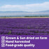 80+ Edible Lavender Sprigs for Drinks & Cocktails, Culinary Grade Purple Lavender Sticks for Baking, Tea, Cake