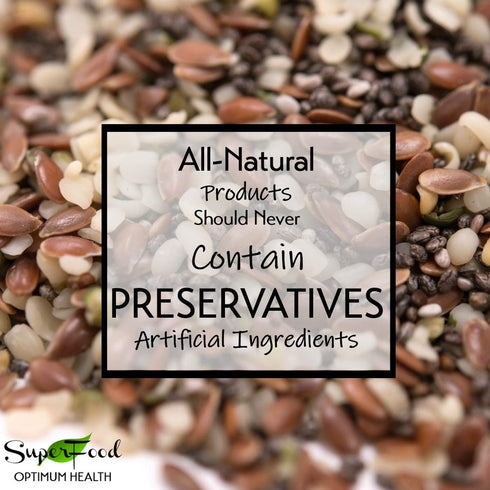 3 4 lbs. 14 Gerbs Super Seed Snack Mix | Raw, No Artificial Additives, Resealable Bag | Crunchy Flax, Chia & Hemp Blend