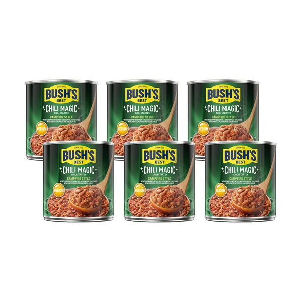 Bushs Campfire Style Chili Magic Chili Starter 15.5 oz. (Pack of 6)