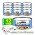 7oz (Pack 12) GEISHA Minced Clams (Razor Clams) in Clam Juice of | Zero Sat Fat & Trans Fat Wild Caught Good for Clam