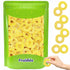 Fruidles Pineapple Gummi Rings Candy, Delicious Fruit Flavors Gummies (2.2 Pounds)