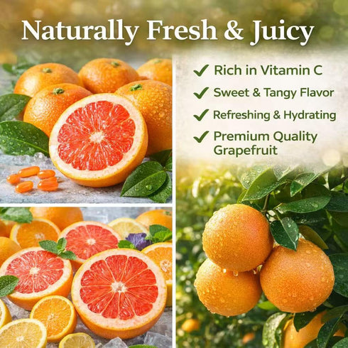 Generic 5 lb Fresh Red Grapefruit, Bag Sweet & Juicy Citrus Fruit