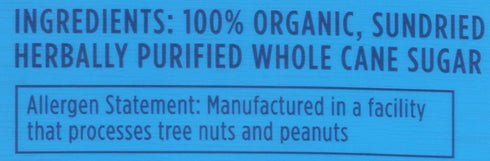 20 OZ HEAVENLY ORGANICS Organic Whole Cane Sugar