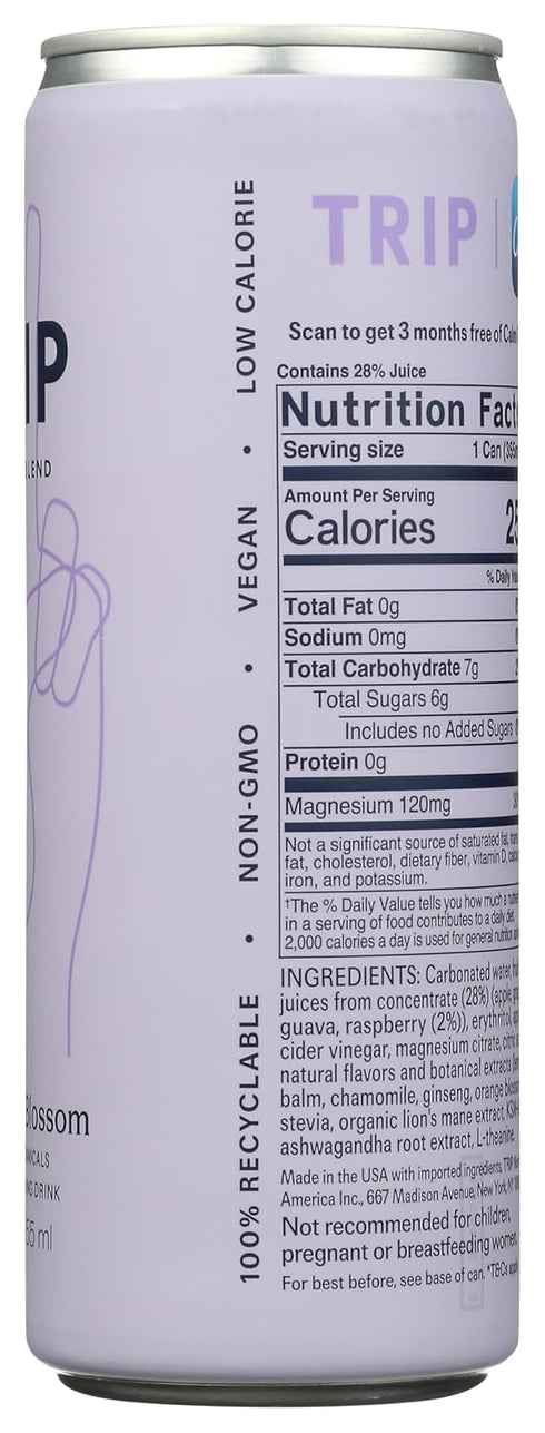 12 Trip Raspberry Blossom Functional Water, FZ