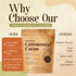 DoseOfQuiet Energy(1) Ceremonial Cacao, Organic Cacao Powder, High Flavanol Cocoa Powder with Natural Theobromine