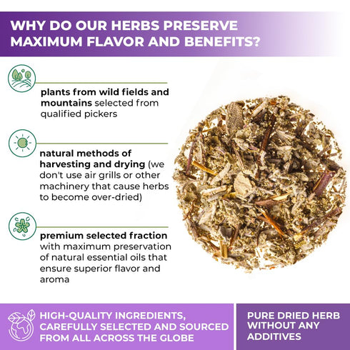 4 oz. 113g (4 oz) Dried Sage Herb Herbs Tea (Salvia Officinalis) - Herbal Tea Salvia Sage