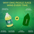 128 Oz OMG Pickles Dill Pickle Juice for Leg Cramps Natural Pickle Juice Sports Drink for Cramp Relief & Hydration